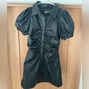 Habitual Kids Girls Faux Leather Dress size 12
